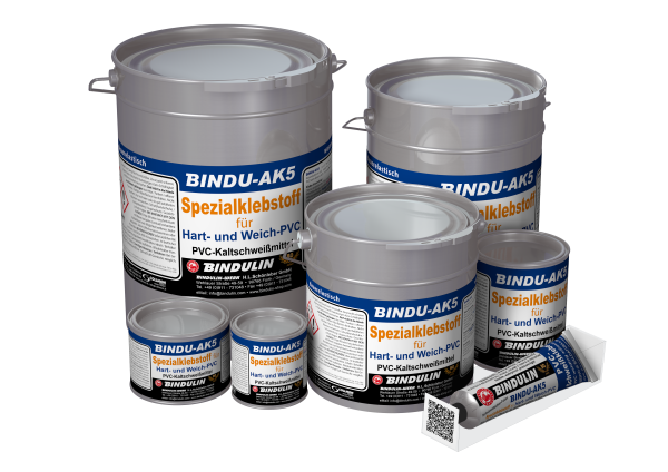 Bindulin BINDU-AK5 Spezialklebstoff für Hart- und Weich-PVC